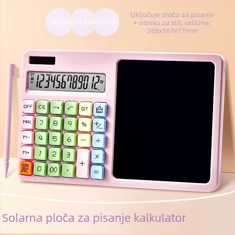 Kalkulator s LCD pločom za učenike i uredske potrebe