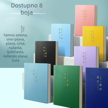 Bilježnica Cornell stila, izuzetno debela, formata B5/A4, za srednjoškolce i studente