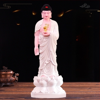 Amitabha Buddha stojeća statua od smole
