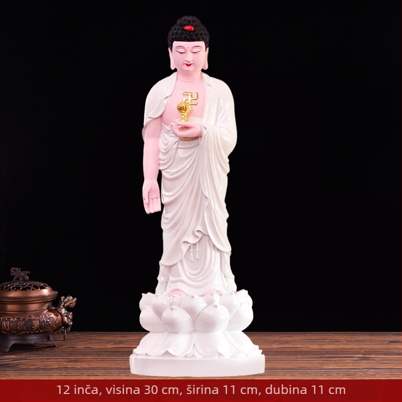 Amitabha Buddha stojeća statua od smole