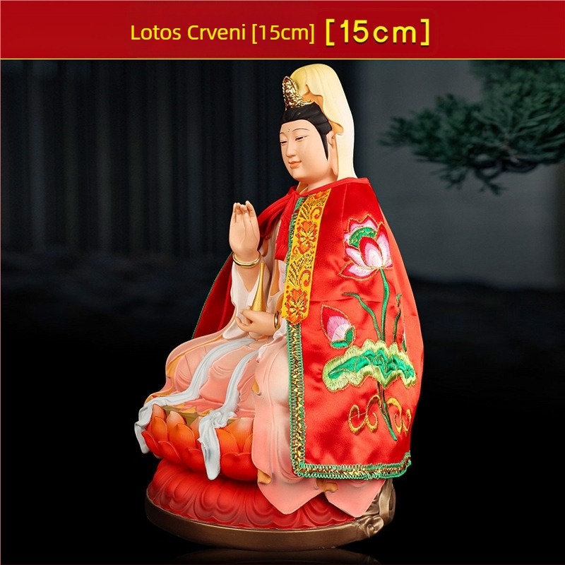 Statua Bodhisattva Avalokitesvara s odijelom i plaštem; Statua Bodhisattva Ksitigarbha s plaštem i šalom; Budistička odjeća