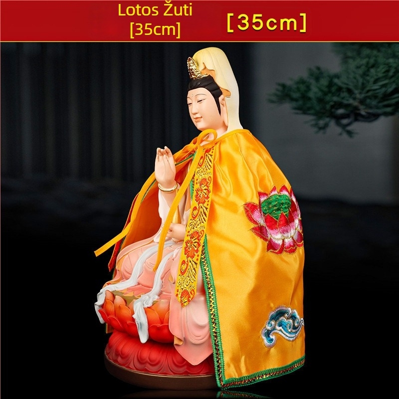 Statua Bodhisattva Avalokitesvara s odijelom i plaštem; Statua Bodhisattva Ksitigarbha s plaštem i šalom; Budistička odjeća