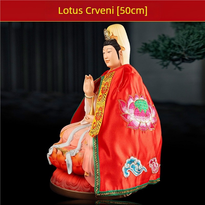 Statua Bodhisattva Avalokitesvara s odijelom i plaštem; Statua Bodhisattva Ksitigarbha s plaštem i šalom; Budistička odjeća