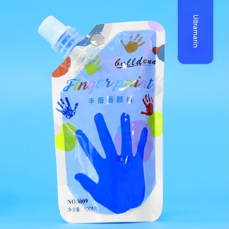 Dječji set gouache boja, 12 boja, perivo vodom, crtanje prstima