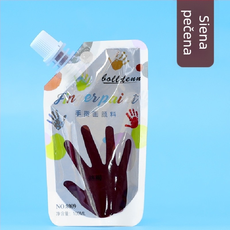 Dječji set gouache boja, 12 boja, perivo vodom, crtanje prstima