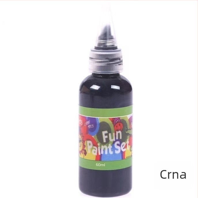 60 ml dječji set akvarelnih boja za prstno slikanje, 12 boja