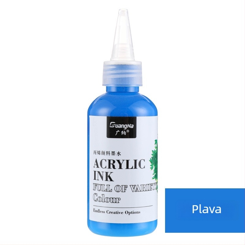 Akrilni marker s pigmentnim tintom, 120 ml, vodotopna baza – za dječju umjetnost i graffiti, tekućina za dopunjavanje