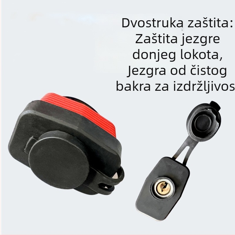 Vodootporna brava s kućištem za vanjsku upotrebu, zaštita od krađe za skladište tereta, balkon i prozor