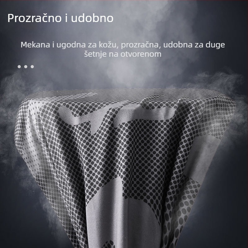 Maska za sunčevu zaštitu s punim licem za vožnju biciklom, zaštita vrata, UV zaštita, tkanina ice silk