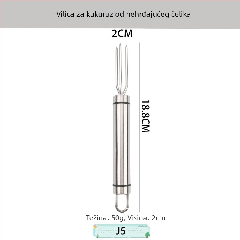 Set kuhinjskih alata od nehrđajućeg čelika, odvajač jaja, sito za brašno, mali alati, rezač pizze, četkica za ulje, cjedilo za ulje i set cjedila