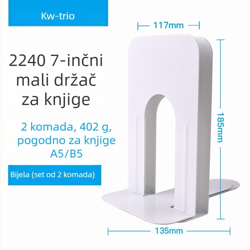 KW-TRIO Metalni držač za knjige