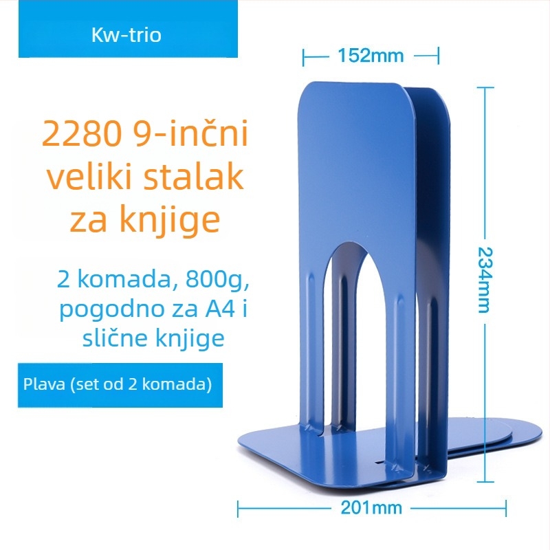 KW-TRIO Metalni držač za knjige
