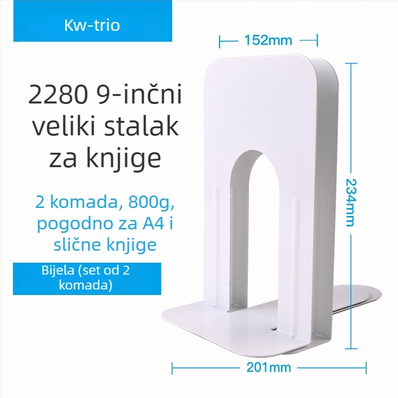 KW-TRIO Metalni držač za knjige