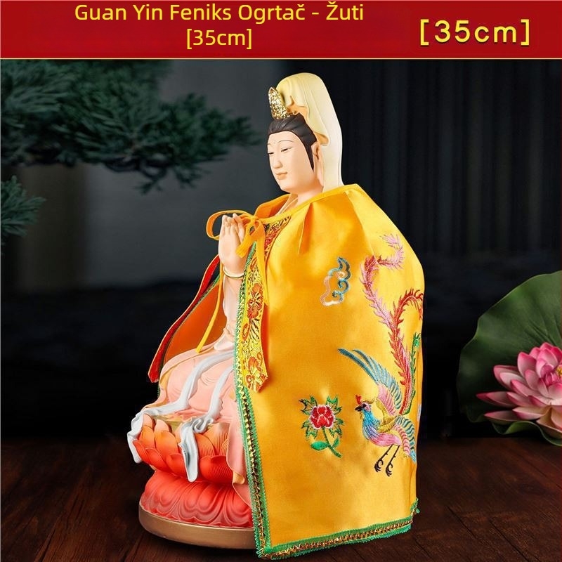 Statua Mazu i Guanyin, budistička odjeća i ogrtač, Gospođa Tri Noći, Bi Xian Yuanjun i Taishan baka