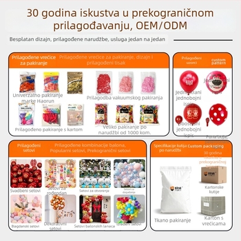 Haorun latex baloni promjera 10 inča, mat završna površina, debljina 1,5 g, više boja, okruglog oblika za party dekoracije