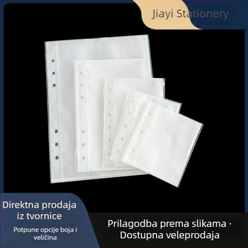 Prozirne PP stranice za foto-album s 6 rupa, A4–A7, za kartice od 3, 5 i 7 inča