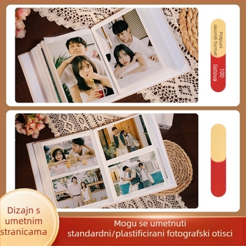 Velkokapacitni fotoalbum za Polaroid fotografije od 3 inča, kućno skladištenje fotografija, dar za bebu i Dan djece