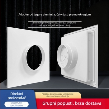Grila za ventilaciju klima uređaja, stropni ventilacijski panel, poklopac za stropnu ventilaciju, mrežni poklopac