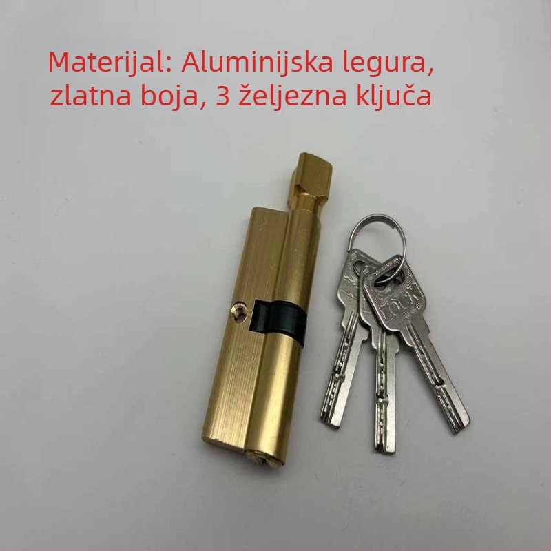 Small 70 cilindar brave za unutarnje drvene vrata spavaće sobe