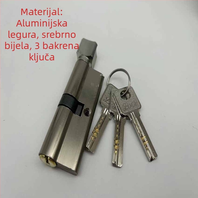Small 70 cilindar brave za unutarnje drvene vrata spavaće sobe