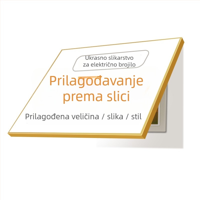 Dekorativne slike za kućište brojila električne kutije s motivima za korporativnu promociju, obiteljske portrete, vjenčane fotografije i hotelsku dekoraciju