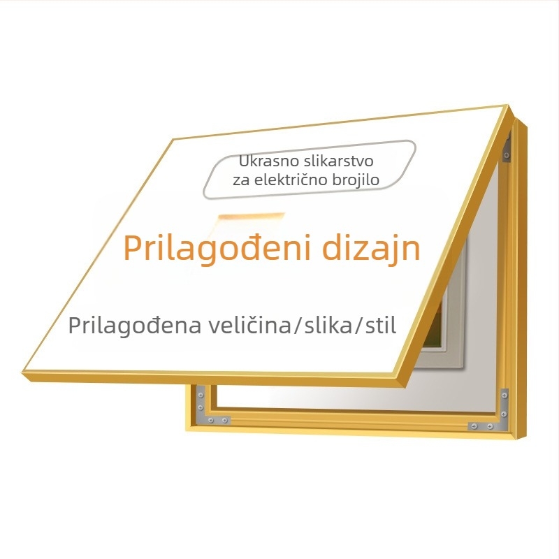 Dekorativne slike za kućište brojila električne kutije s motivima za korporativnu promociju, obiteljske portrete, vjenčane fotografije i hotelsku dekoraciju