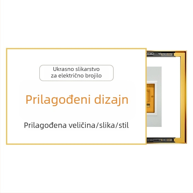 Dekorativne slike za kućište brojila električne kutije s motivima za korporativnu promociju, obiteljske portrete, vjenčane fotografije i hotelsku dekoraciju