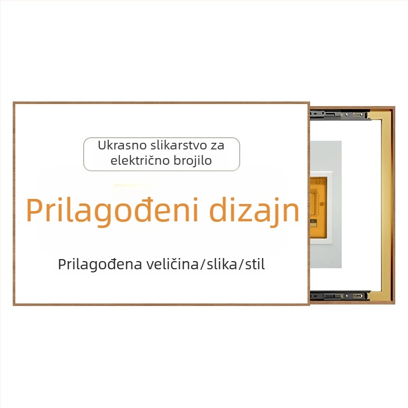 Dekorativne slike za kućište brojila električne kutije s motivima za korporativnu promociju, obiteljske portrete, vjenčane fotografije i hotelsku dekoraciju