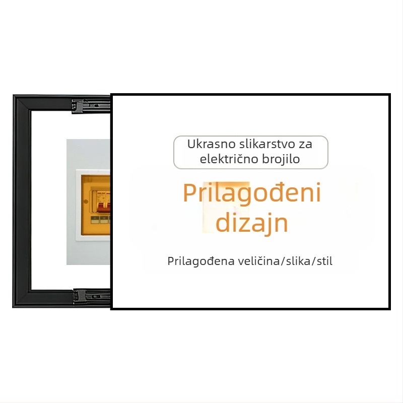 Dekorativne slike za kućište brojila električne kutije s motivima za korporativnu promociju, obiteljske portrete, vjenčane fotografije i hotelsku dekoraciju