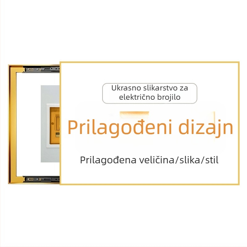 Dekorativne slike za kućište brojila električne kutije s motivima za korporativnu promociju, obiteljske portrete, vjenčane fotografije i hotelsku dekoraciju