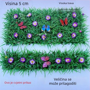 Umjetna trava – dekorativni prostir za pregrade i ograde, kutije za cvijeće, prozorska daska, stepenice i balkon