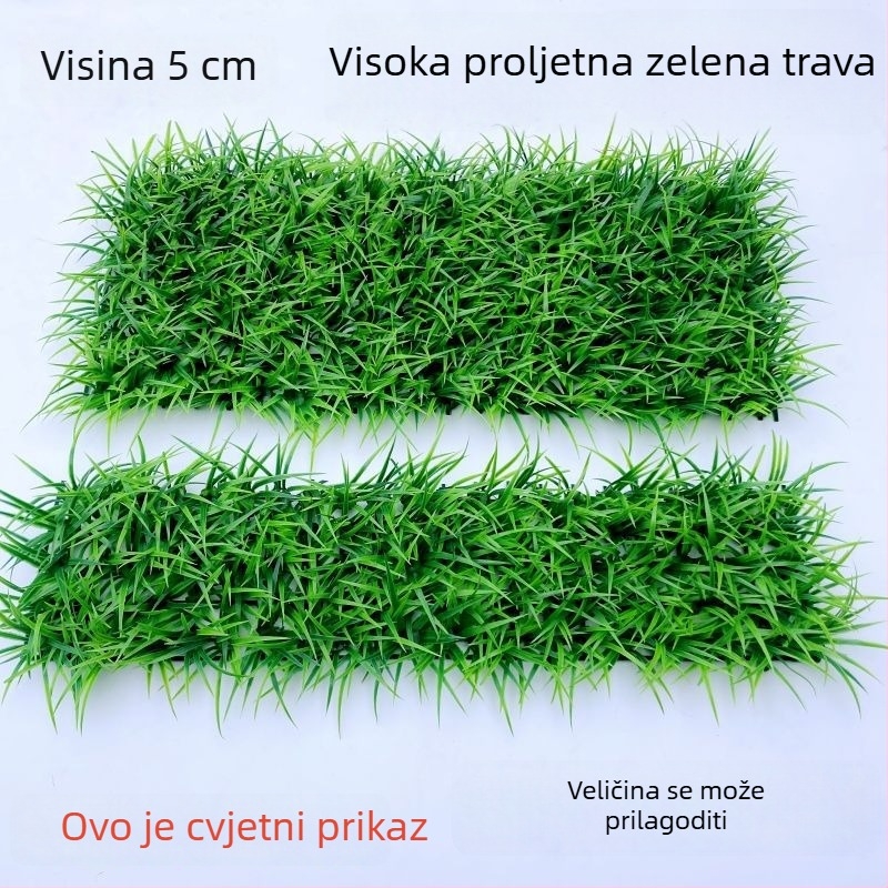 Umjetna trava – dekorativni prostir za pregrade i ograde, kutije za cvijeće, prozorska daska, stepenice i balkon