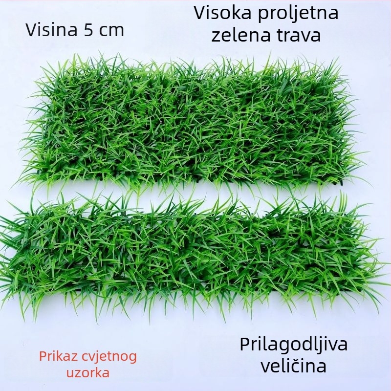 Umjetna trava – dekorativni prostir za pregrade i ograde, kutije za cvijeće, prozorska daska, stepenice i balkon