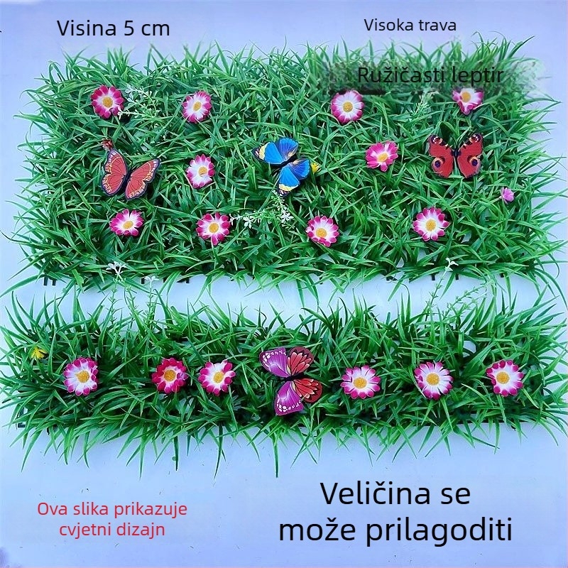 Umjetna trava – dekorativni prostir za pregrade i ograde, kutije za cvijeće, prozorska daska, stepenice i balkon