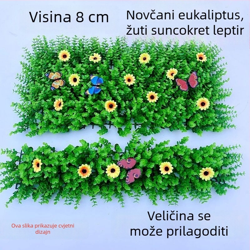Umjetna trava – dekorativni prostir za pregrade i ograde, kutije za cvijeće, prozorska daska, stepenice i balkon