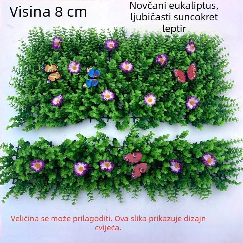 Umjetna trava – dekorativni prostir za pregrade i ograde, kutije za cvijeće, prozorska daska, stepenice i balkon