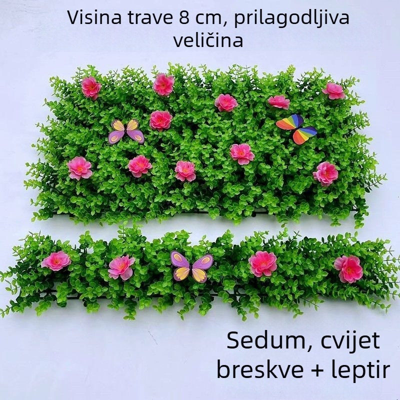 Umjetna trava – dekorativni prostir za pregrade i ograde, kutije za cvijeće, prozorska daska, stepenice i balkon