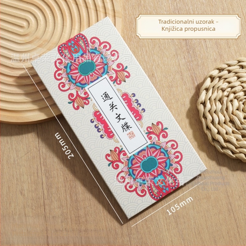 Kulturno-kreativni putnički dnevnik s praznim stranicama i knjigom pečata
