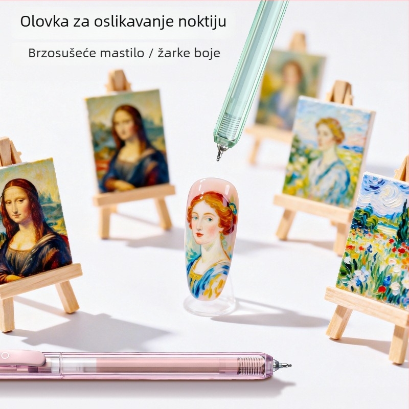 Višebojni set za dnevnik i crtanje, snažno prekrivanje i slojevite boje, prikladan učenicima i studentima umjetnosti, akril gel olovke i markeri