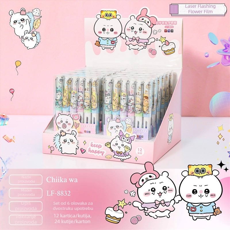 Hello Kitty plniće pero u kutiji, elegantan dizajn, s zamjenjivim patronama za pisanje, za učenike