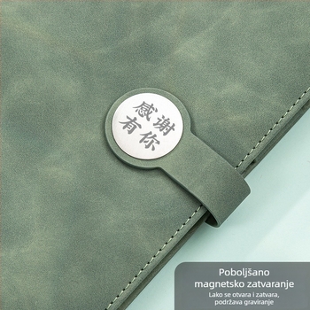 Visokokvalitetni poslovni bilježnica u darovnom setu s kineskim stilom, mogućnost prilagodbe logotipa