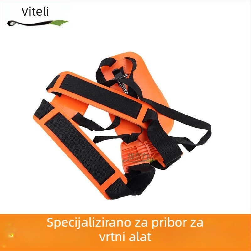 Dvostruki naramnica za kosilicu i trimer, višefunkcionalna prijenosna naramnica za rad s jednim ramenom