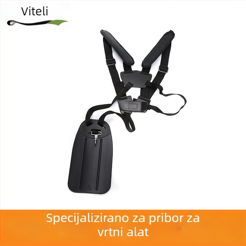 Dvostruki naramnica za kosilicu i trimer, višefunkcionalna prijenosna naramnica za rad s jednim ramenom
