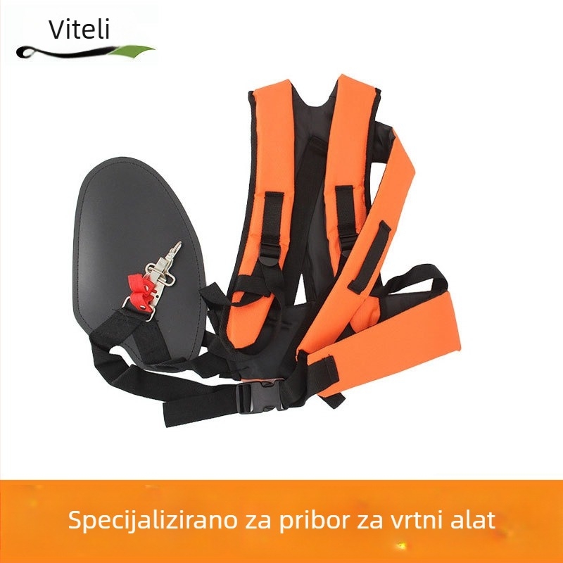 Dvostruki naramnica za kosilicu i trimer, višefunkcionalna prijenosna naramnica za rad s jednim ramenom