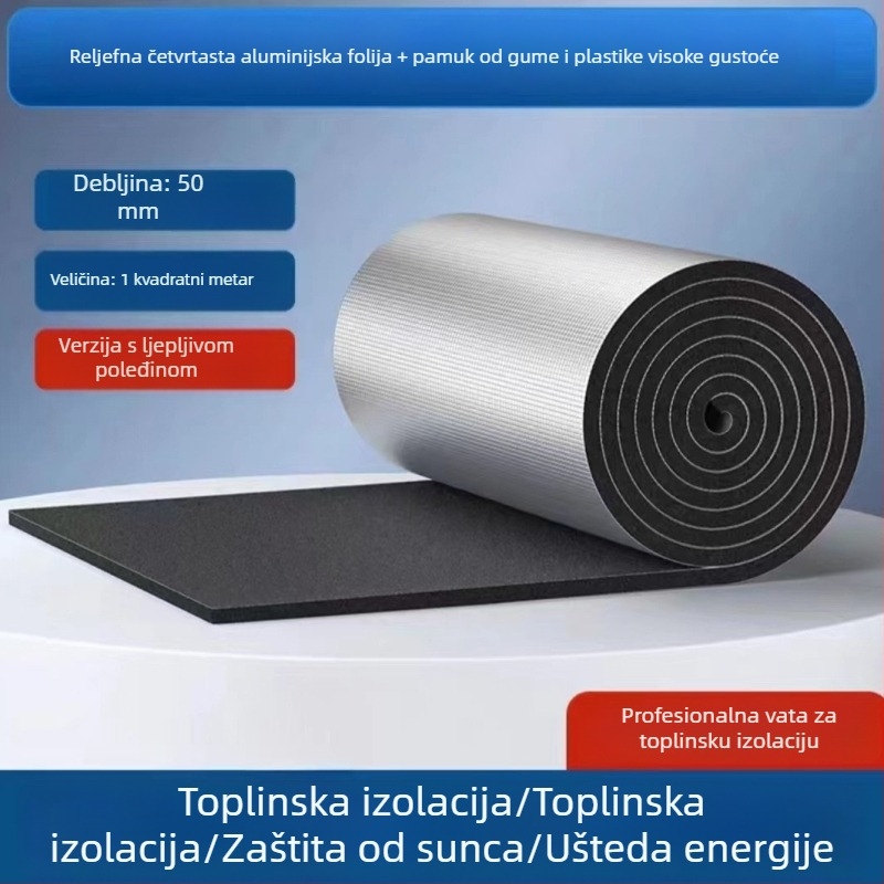 Samozaljepna ploča za izolaciju krova za sunčane sobe – vodootporna, otporna na visoke temperature