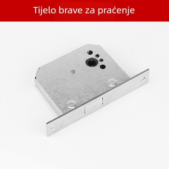 Ručka za vatrogasna vrata od nehrđajućeg čelika, kružna cijev, izlazna brava