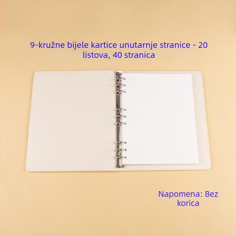 Kožni fotoalbum s izmjenjivim stranicama, DIY zapisnik za bilježenje rasta djeteta – ručno izrađena spomen-knjiga