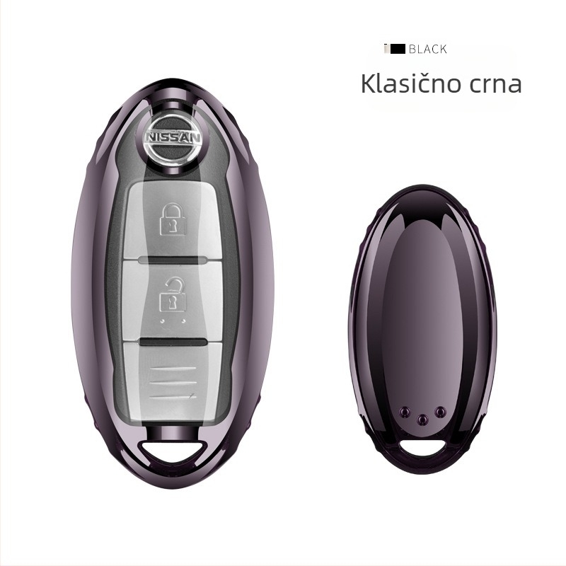 TPU kućište ključa za Nissan Qashqai, X-Trail, Tiida, Bluebird, Teana, Sylphy