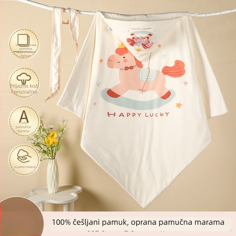Korejskog stila od češćenog pamuka — lagana deka za proljeće i jesen