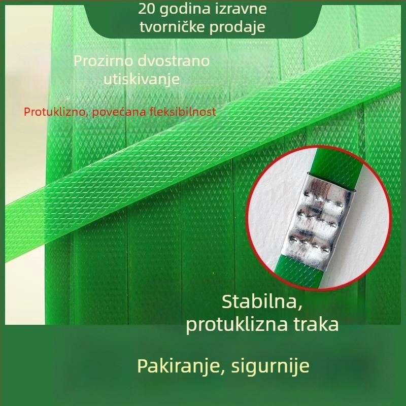 Plastično-čelična traka za pakiranje, PET traka za vezivanje, 1608 stroj za zatezanje